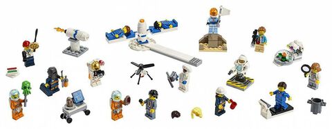 Lego - City - 60230 - Ensemble De Figurines : La Recherche Et Le Développement S